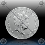 1oz ALDERNEY 5 POUNDS 2019 ( SILVER PUFFIN ) BU